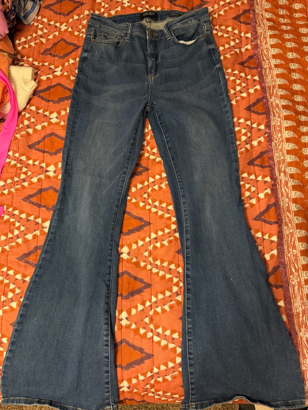 Judy Blue Dark Blue Flare Jeans